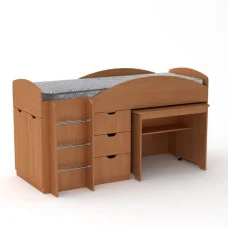 Loft bed Universal, alder